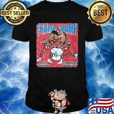 Charles barkle retro basketball worn look shirt