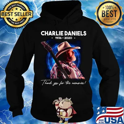 Charlie daniels 1936 2020 thank you for the memories star s Hoodie