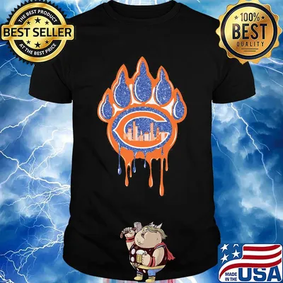 Chicago bears paw city diamond shirt