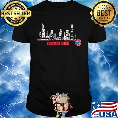 Chicago cubs logo city shirt