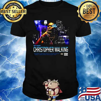 Christopher walking realpopsmoke merch pop smoke king of new york shirt