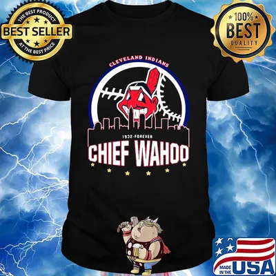Cleveland indians 1932 forever chief wahoo stars shirt
