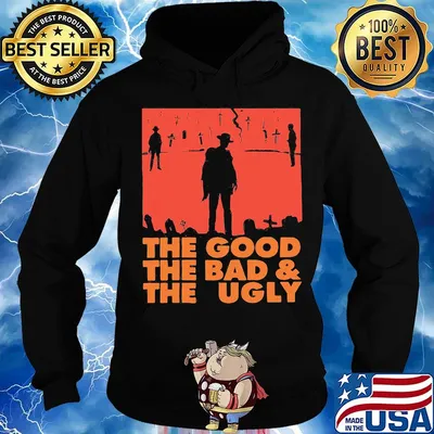 Clint eastwoods top gun the good the bad and the ugly s Hoodie