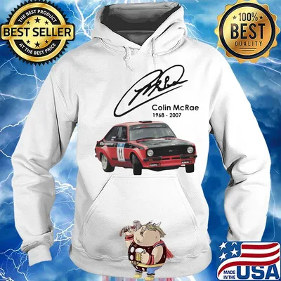 Colin mcrae 1968 2007 signature s Hoodie