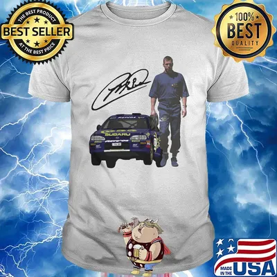 Colin mcrae subaru signature shirt