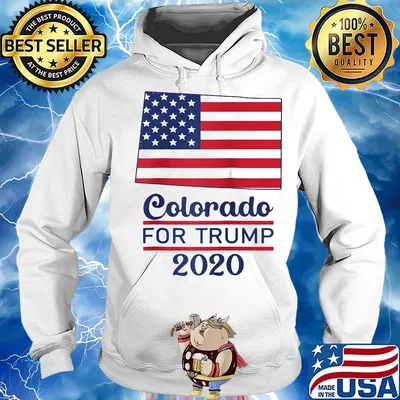Colorado for donald trump 2020 flag s Hoodie
