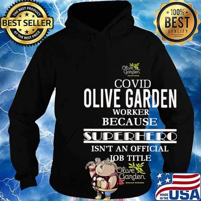 Covid olive garden worker because superhero isnt an official job title s Hoodie