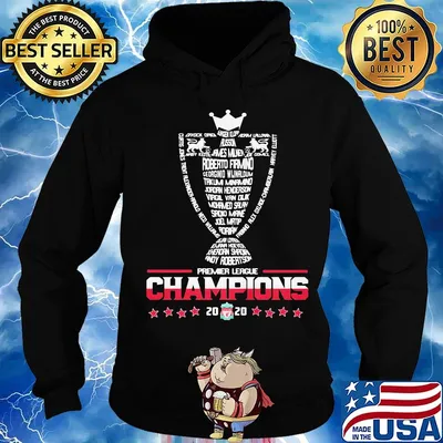 Cup premier league champions 2020 liverpool fc stars s Hoodie
