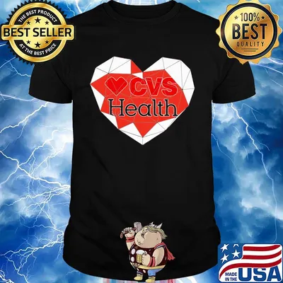 Cvs health heart diamond shirt