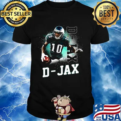 D-jax jackson philadelphia football player shirt