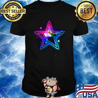 Dallas cowboys logo color diamond shirt