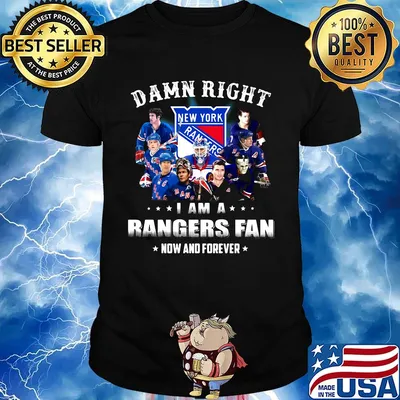 Damn right i am a rangers fan now and forever stars shirt
