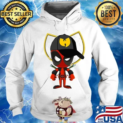 Deadpool wu-tang logo s Hoodie