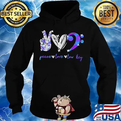 Diamond peace love low key s Hoodie