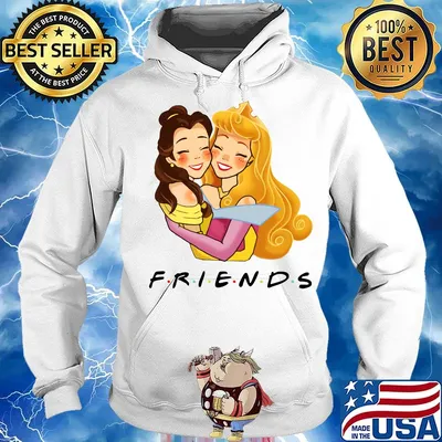 Disney belle and eilonwy friends s Hoodie