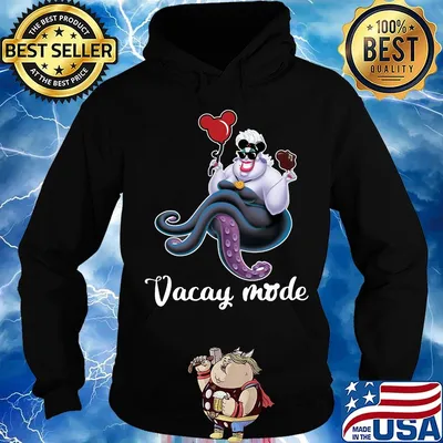Disney mickey mouse ursula vacay mode s Hoodie
