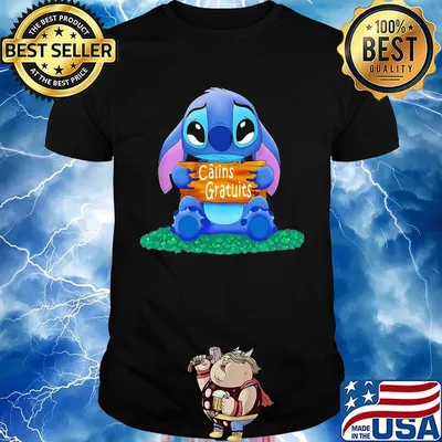 Disney stitch hug calins gratuits shirt
