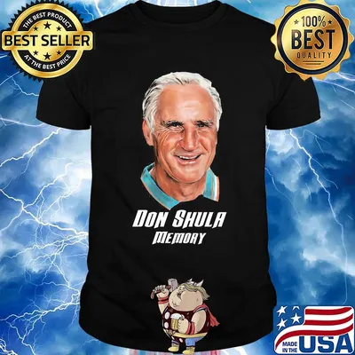 Don shula memory art shirt