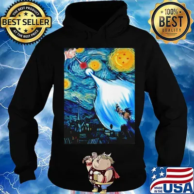 Dragon ball 7 donald trump starry night s Hoodie