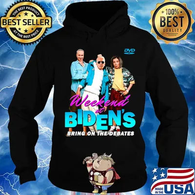 Dvd weekend at biden's bring on the debates s Hoodie