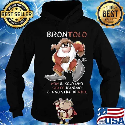 Dwarf brontolo non e' solo uno stato d'animo e' uno stile di vita s Hoodie