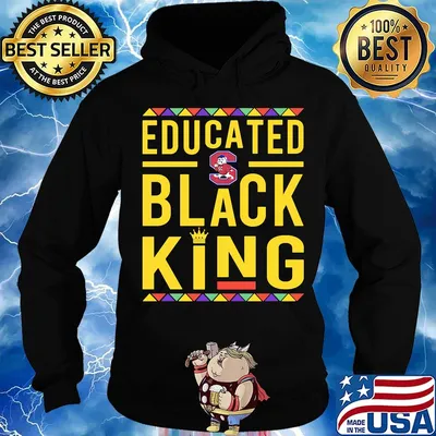 Educated black king south carolina state university mascot s Hoodie