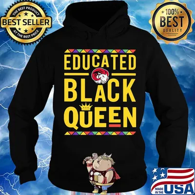 Educated black queen ram ready - winston-salem state university s Hoodie