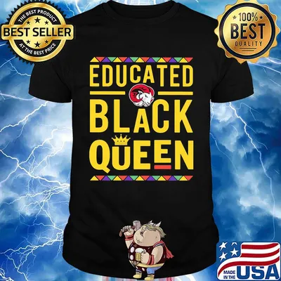 Educated black queen ram ready - winston-salem state university shirt