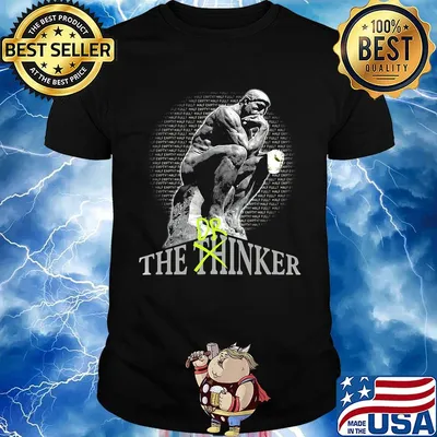 El pensador the thinker shirt