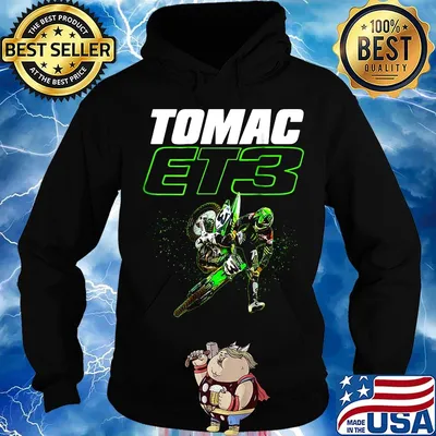 Eli tomac et3 motocross supercross s Hoodie