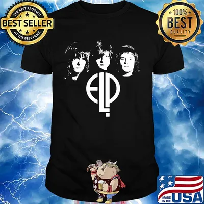 Emerson, lake & palmer in concert shirt