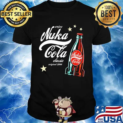 Enjoy nuka cola classic original 2044 stars shirt