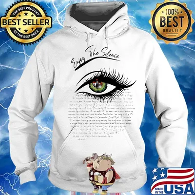 Enjoy the silence depeche mode eyes s Hoodie