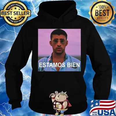 Estamos bien bad bunny picture s Hoodie