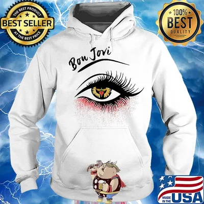 Eyes bon jovi band s Hoodie