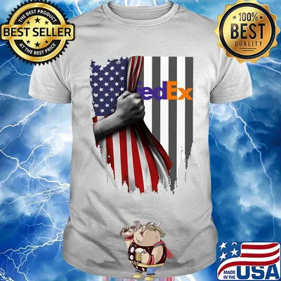 Fedex american flag 4th of july independence day shirt