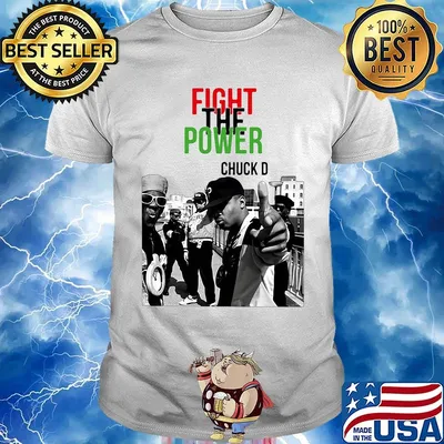 Fight the Power chuck D shirt