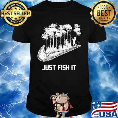 Fishing nike just fish it shirt