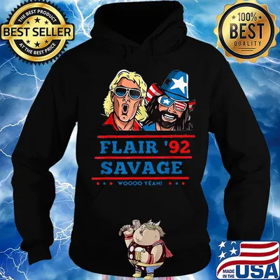 Flair 92 savage woo yeah america 4th of july independence day s Hoodie