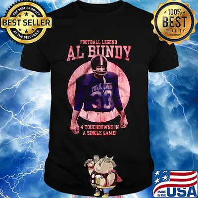 Four touchdowns in a single game Ai Bundy Married with children vintage shirt