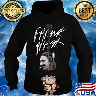 Frank zappa signature guitarist s Hoodie