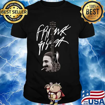 Frank zappa signature guitarist shirt