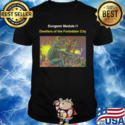 Frog dungeon module i1 dwellers of the forbidden city shirt
