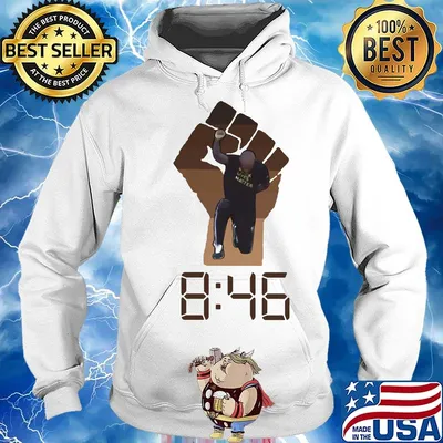 George floyd fist juneteenth day 846 black lives matter s Hoodie