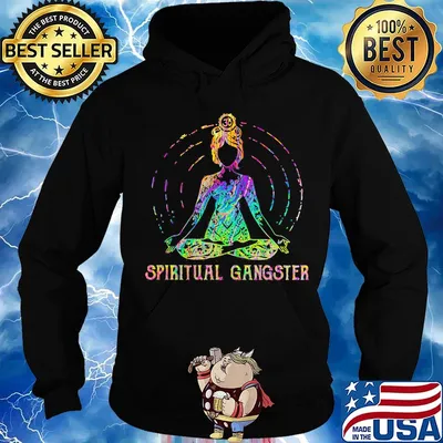 Girl yoga spiritual gangster s Hoodie