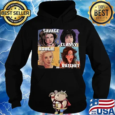 Golden girls savage classy rachet bougie s Hoodie