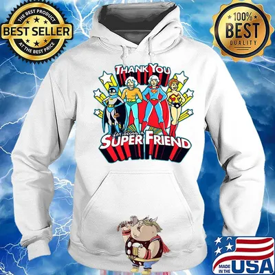 Golden girls thank you for being a super friend s Hoodie