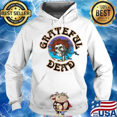 Grateful dead skull and roses s Hoodie
