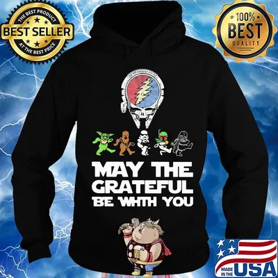 Grateful dead star wars may the grateful be with you s Hoodie
