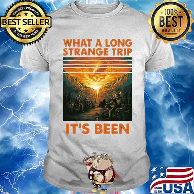 Grateful what a long strange trip it's been vintage retro shirt